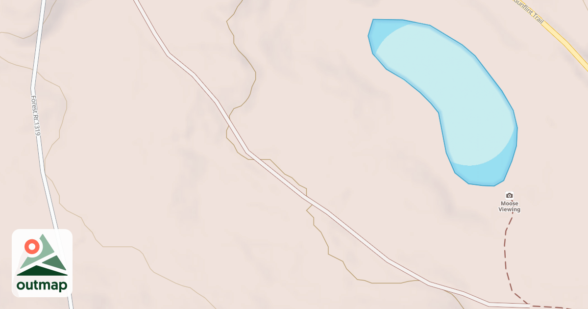 Map of GUNFLINT SNOWMOBILE