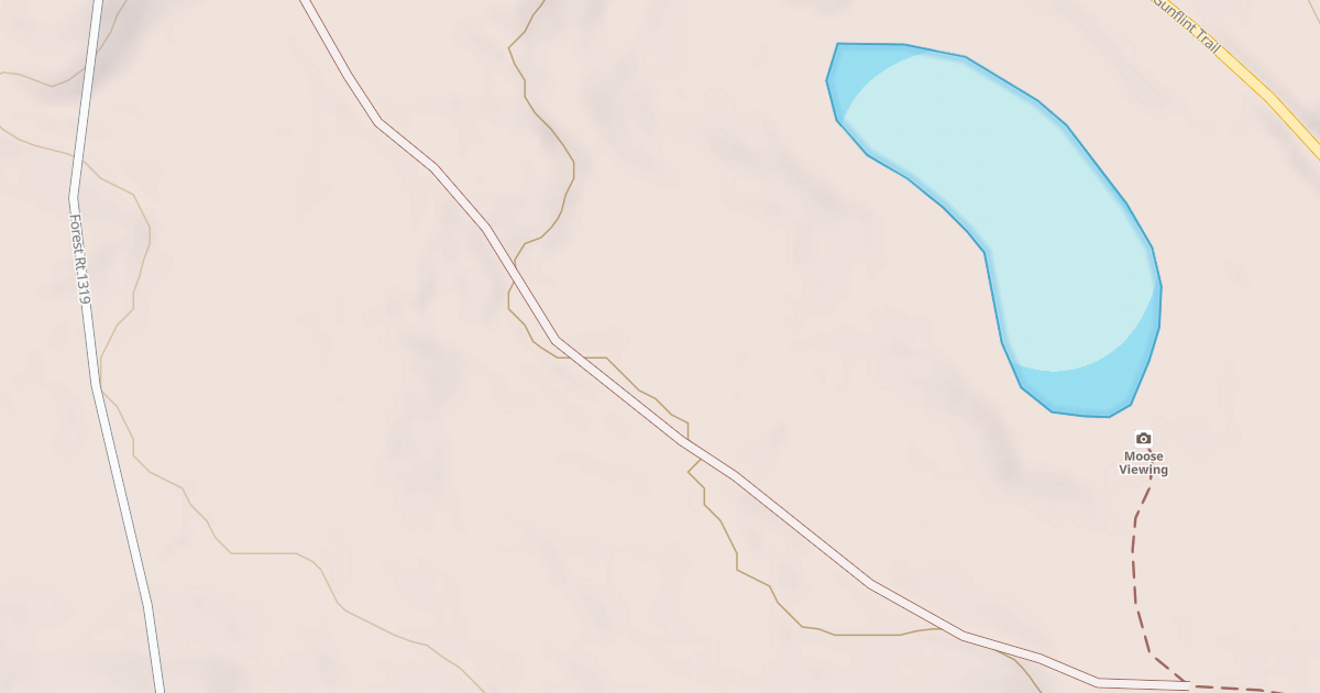 Map preview of GUNFLINT SNOWMOBILE