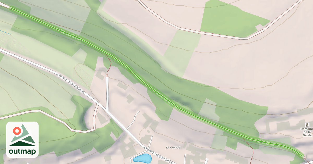 Map of Voie du Tacot