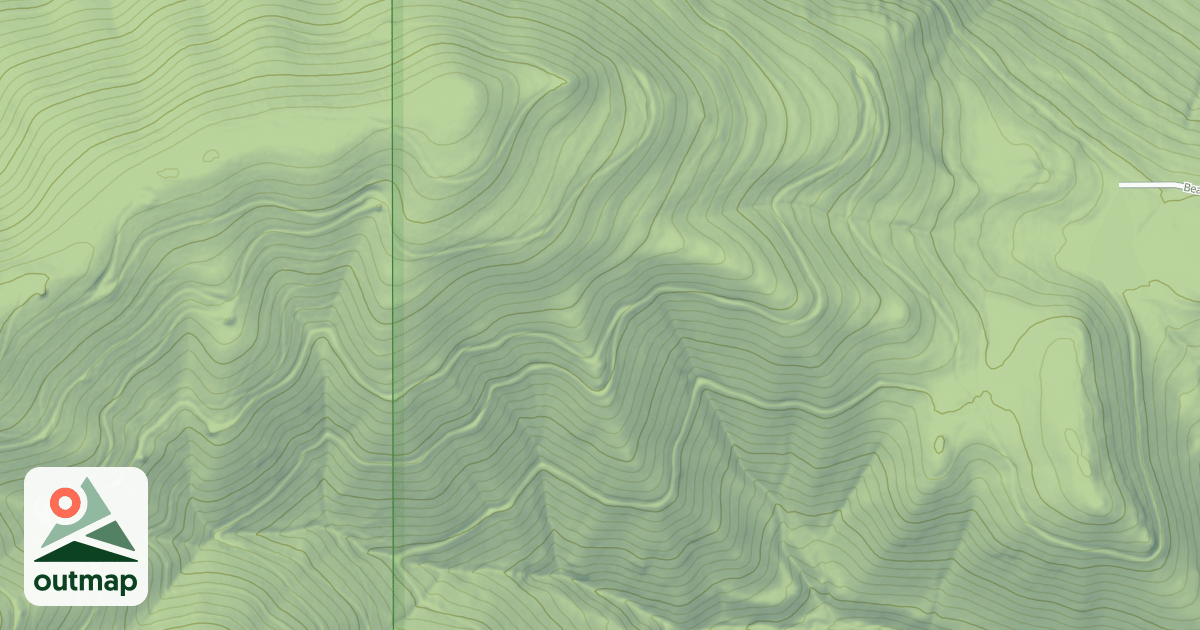 Map of PEW GULCH