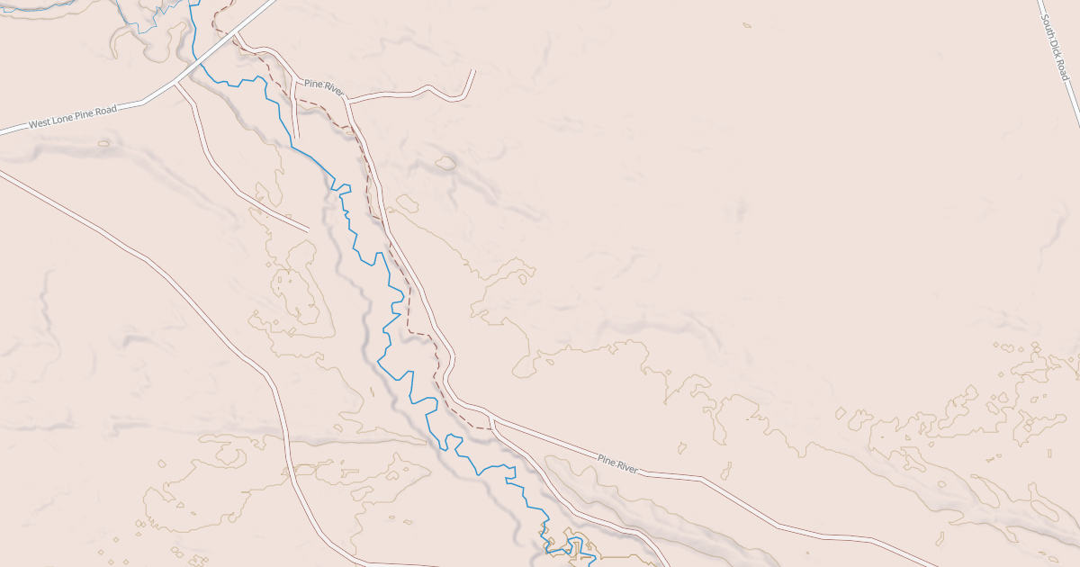 Map preview of LONE PINE SPUR A