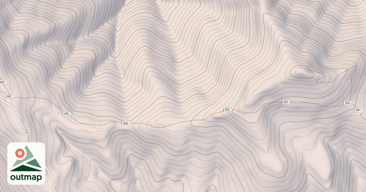 Map of CLARKE MOUNTAIN LOOKOUT