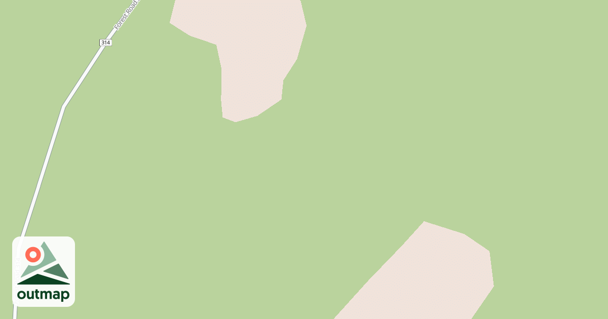 Map of USFS Motor Vehicle Use Map Roads {A38E595C-5583-4125-92CA-5D854014FD01}
