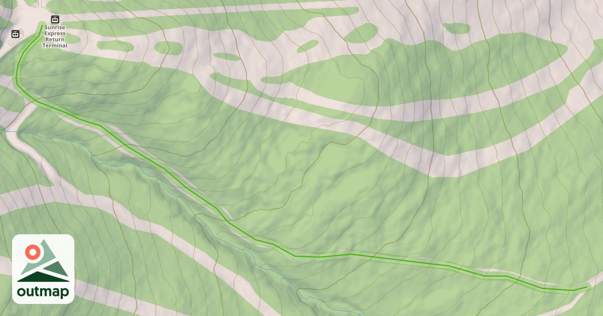 Map of Lower Middlebrook