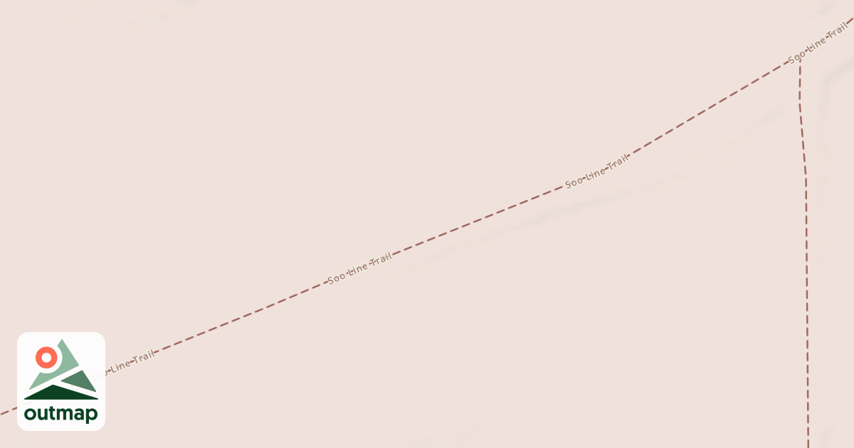 Map of Soo Line South: Carlton