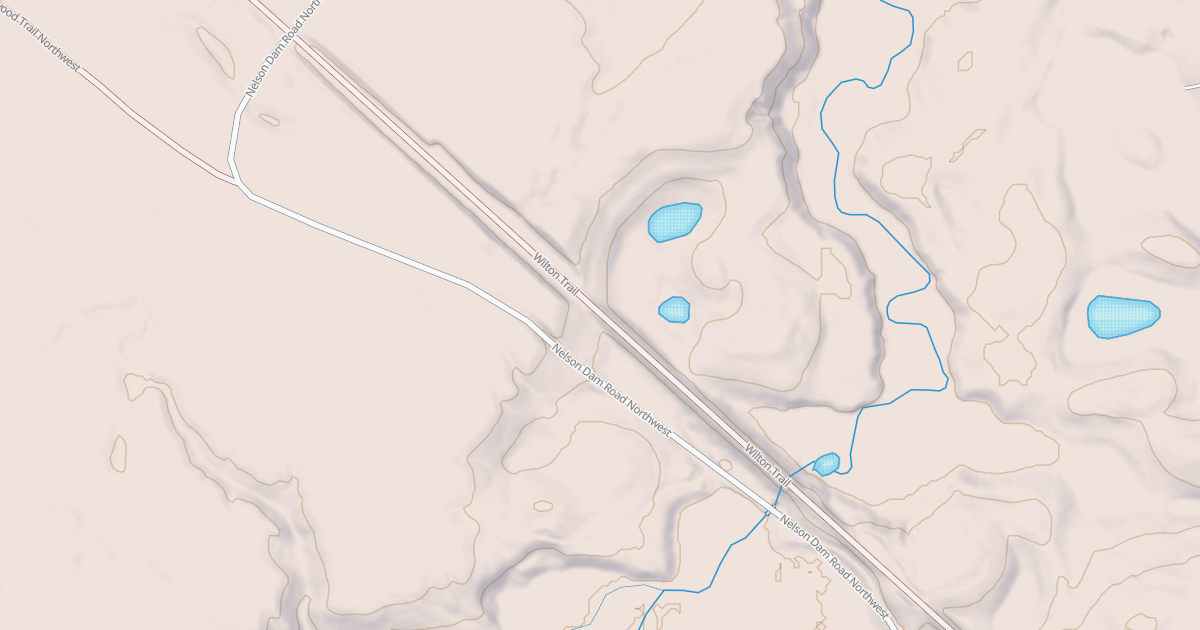 Map preview of Wilton Trails Northwest