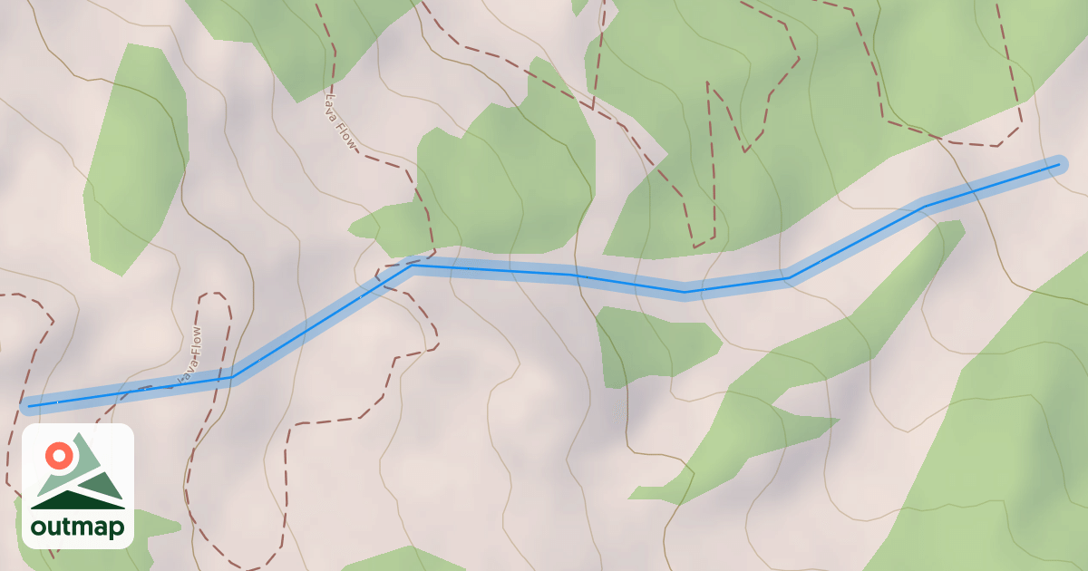 Map of Cliff's Run