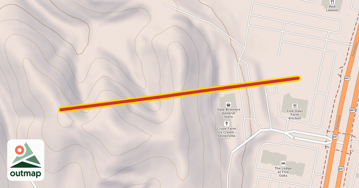 Map of Horizon Skyride