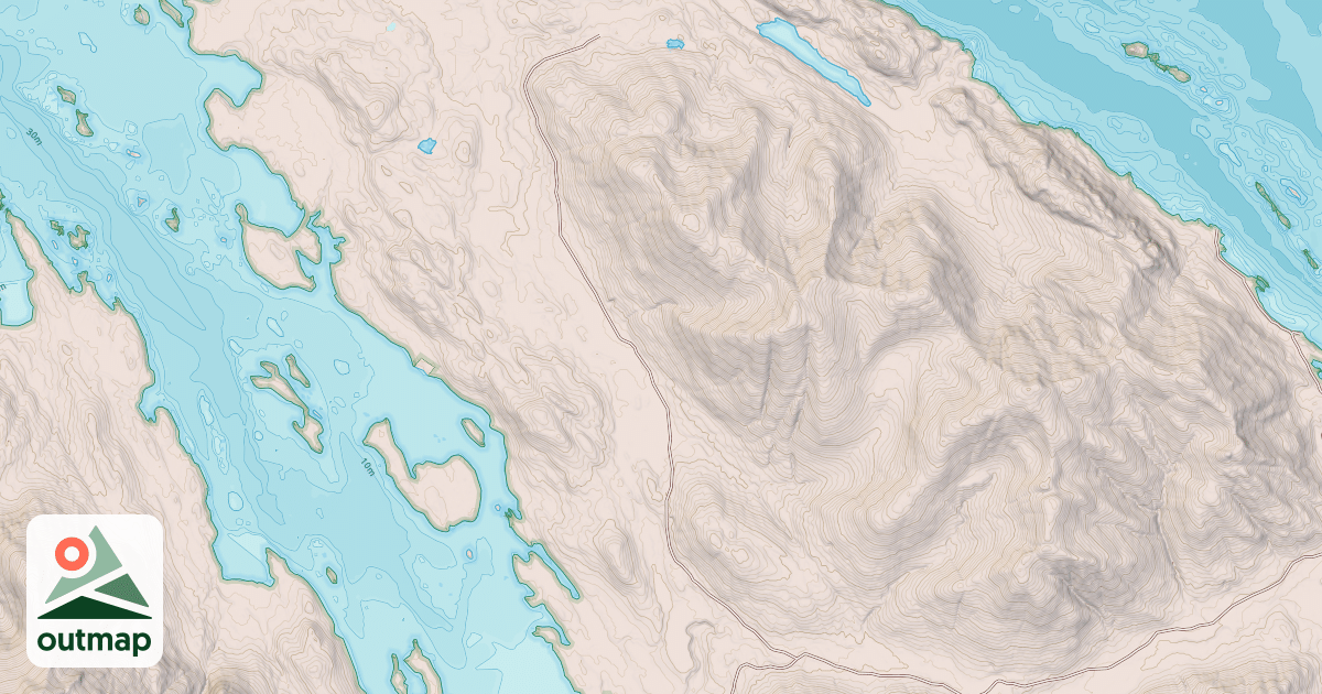 Map of DEAN CREEK