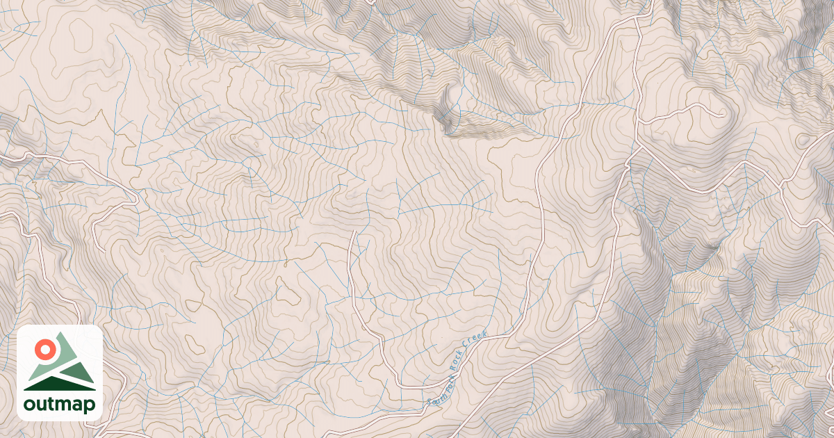 Map of BOTTLE SP CLAREMONT TIE