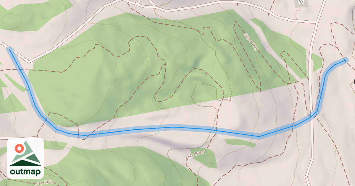 Map of Chet's Knob