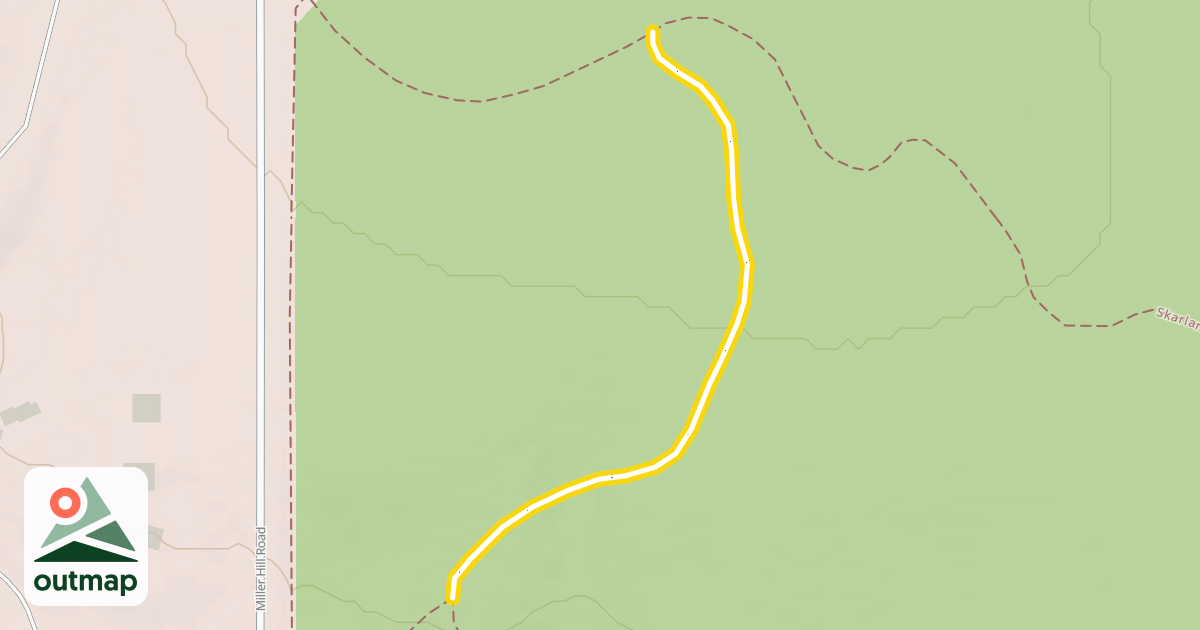 Map of Skarland Trail