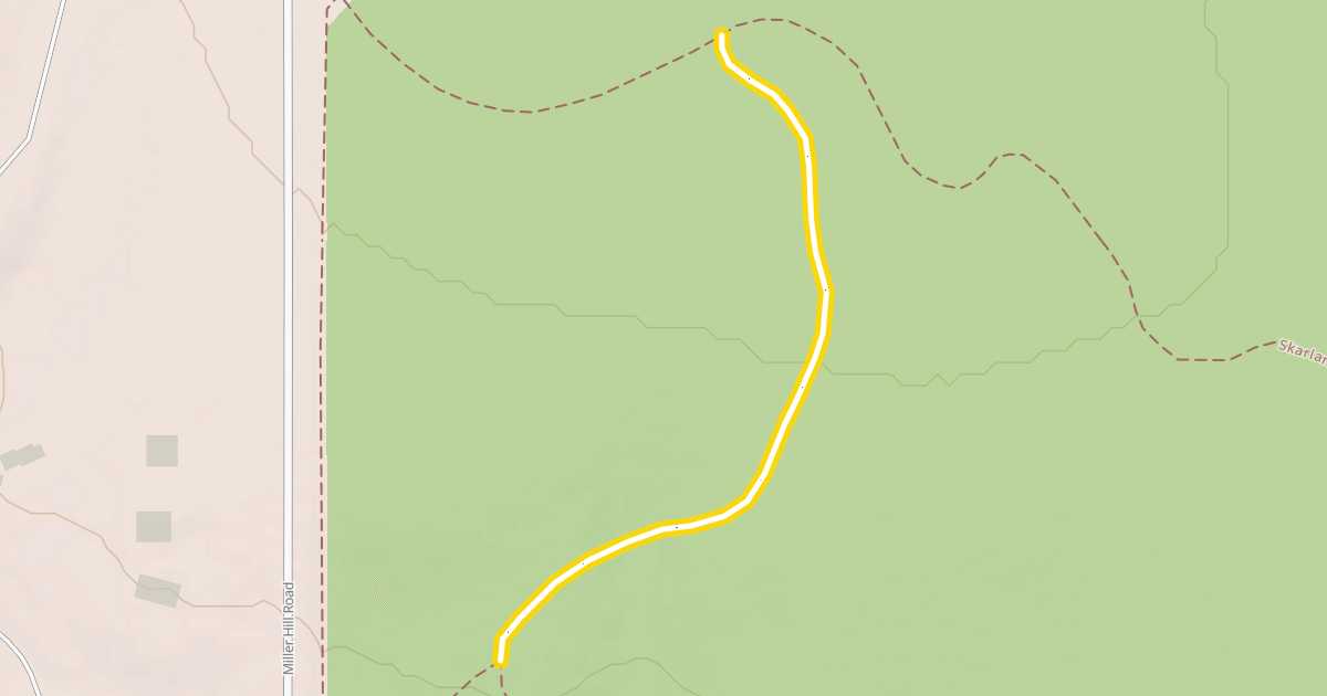 Map preview of Skarland Trail