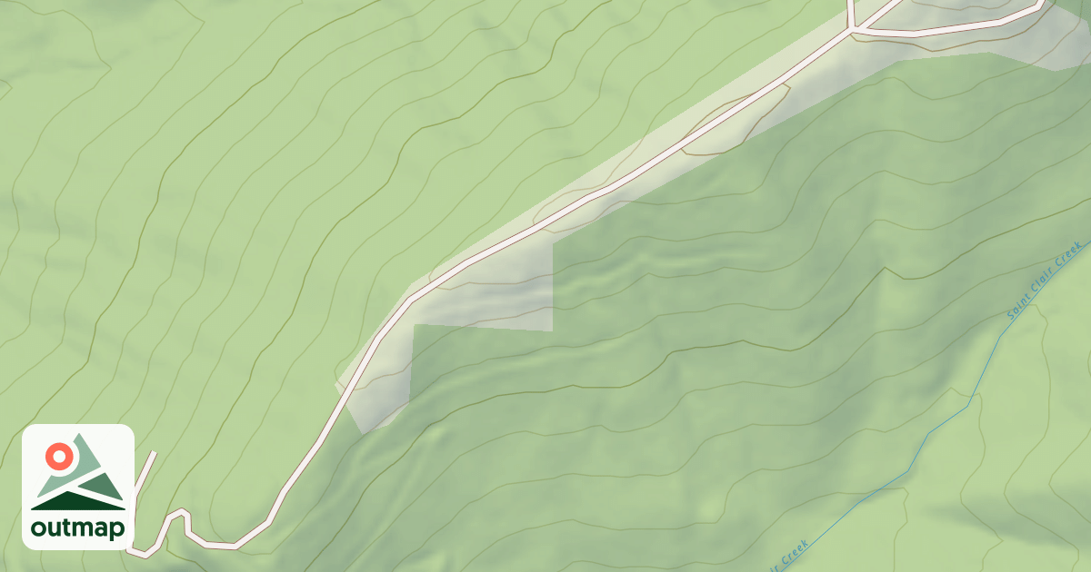 Map of (FDR) HEAD OF ST. CLAIR