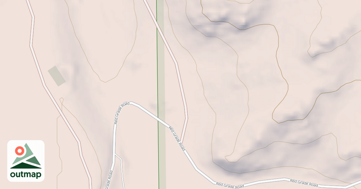 Map of PRIVATE PROPERTY CABIN