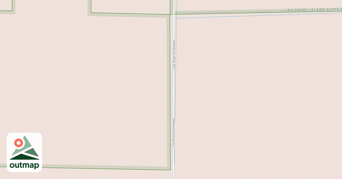 Map of Fourtown-Grygla Trail System