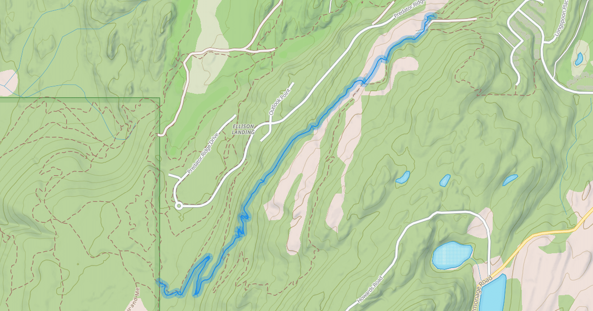 Map preview of Ellison Connector