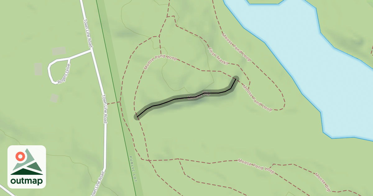 Map of Moose Dip