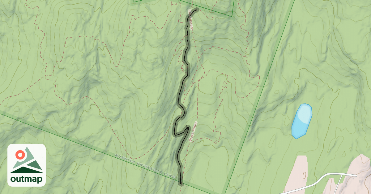 Map of Pony Express