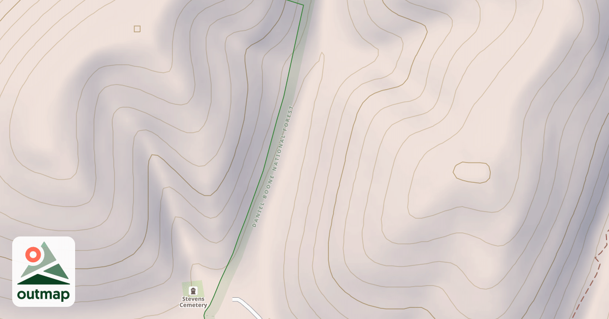 Map of BLIND BR