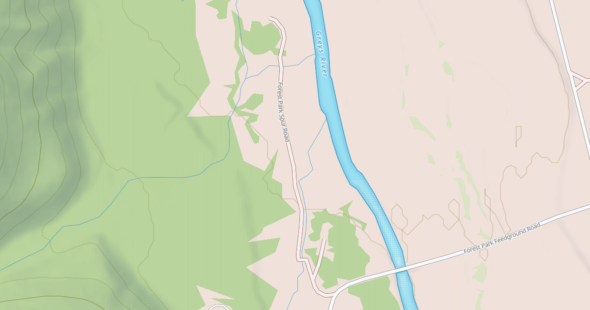 Map preview of FOREST PARK SPUR