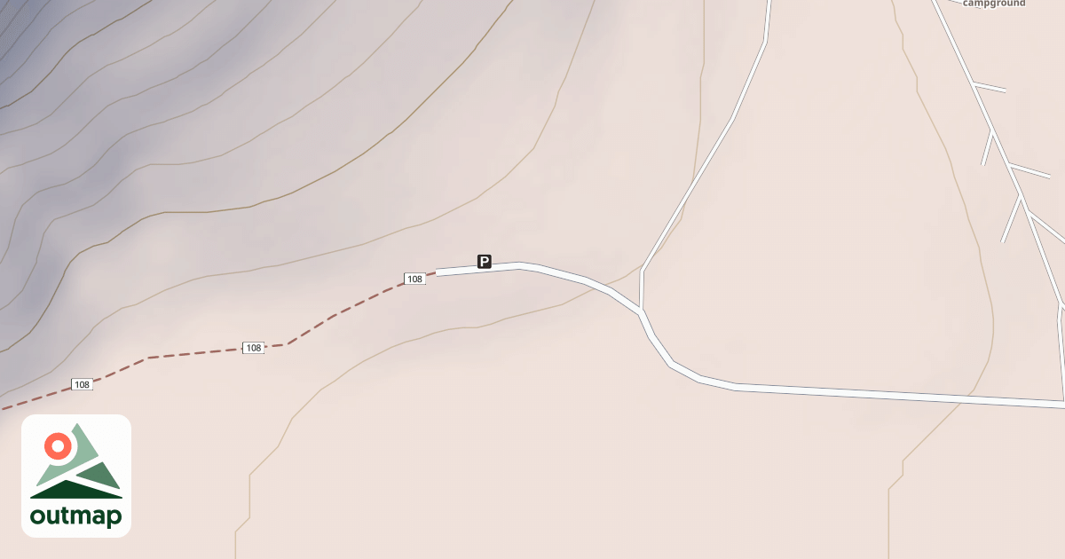 Map of ROUTE CREEK PASS TRAILHEAD