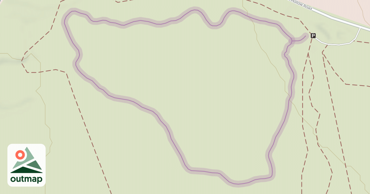 Map of Dave Fleetwood Memorial Trail