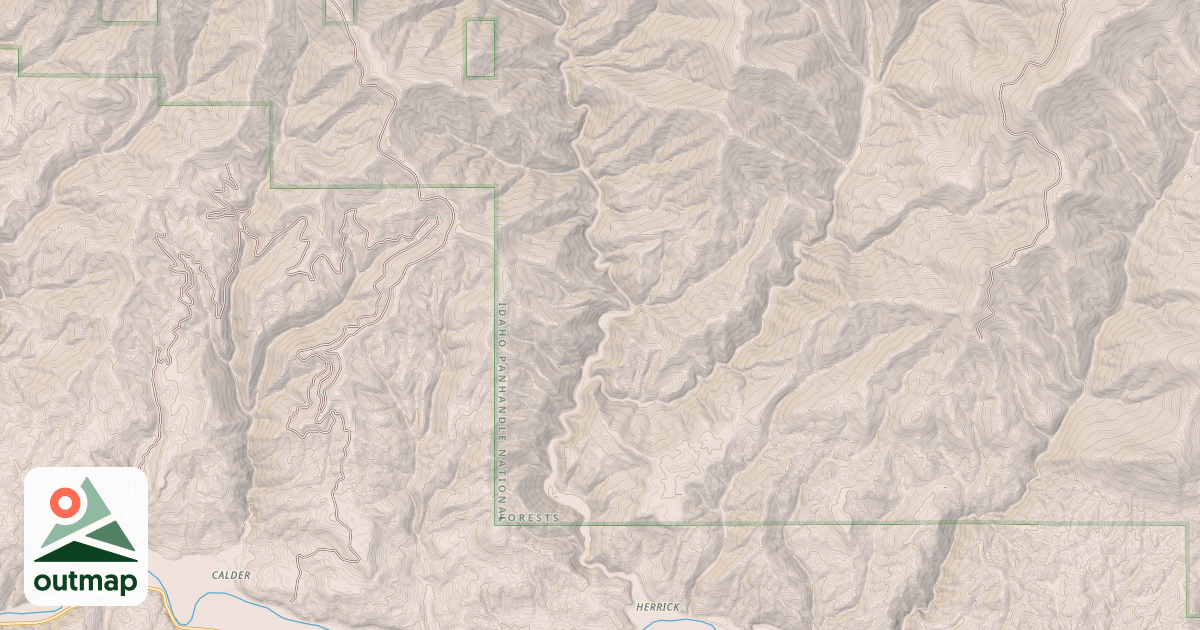 Map of BIG CREEK