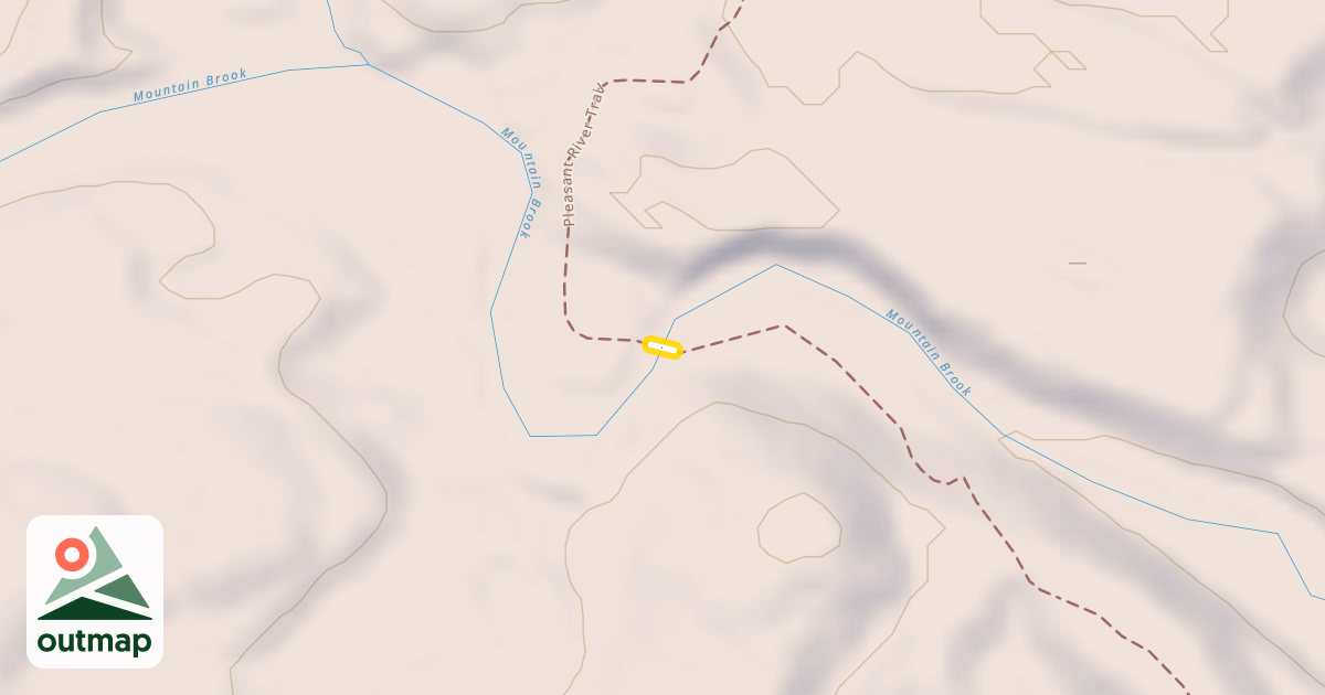 Map of Pleasant River Trail