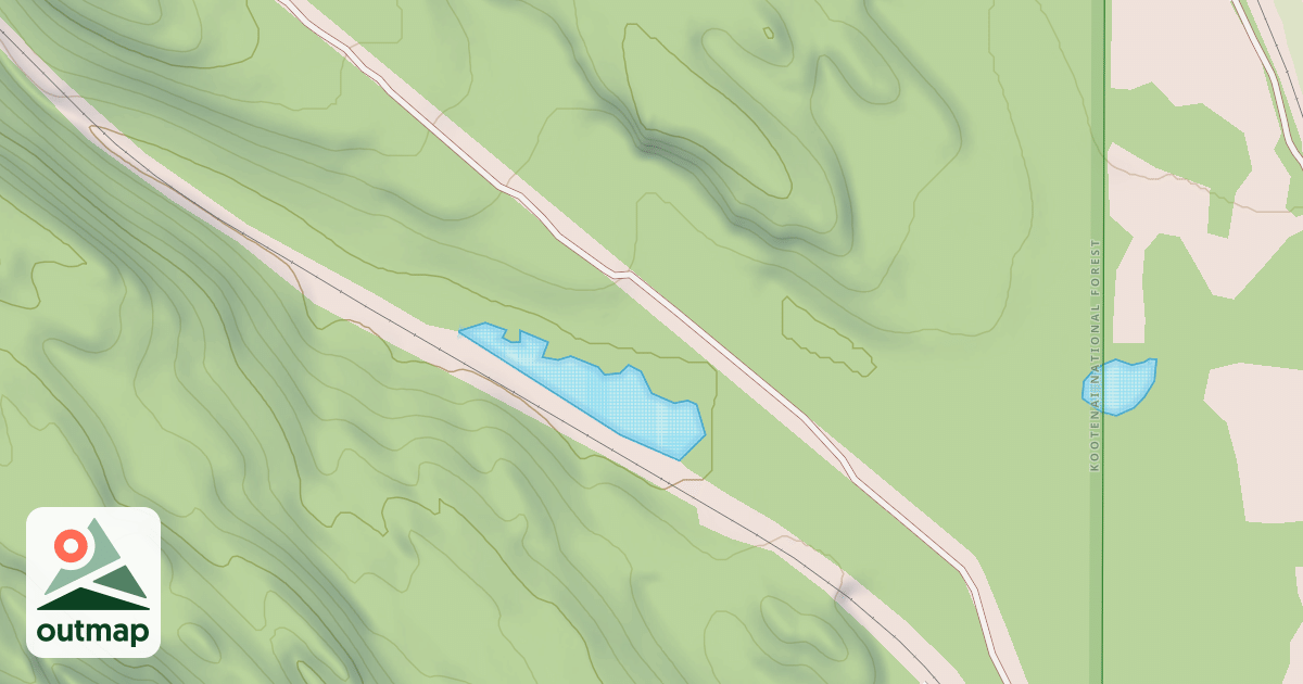 Map of CRIPPLE CREEK B