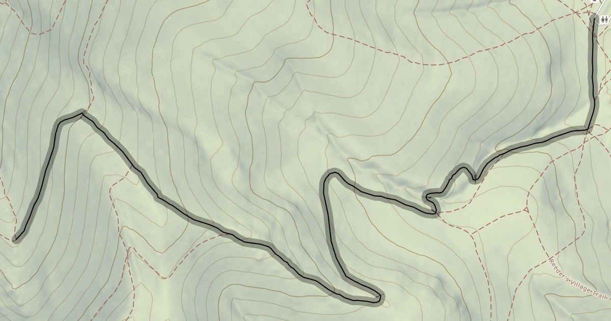 Map preview of Prospect Shafts Trail