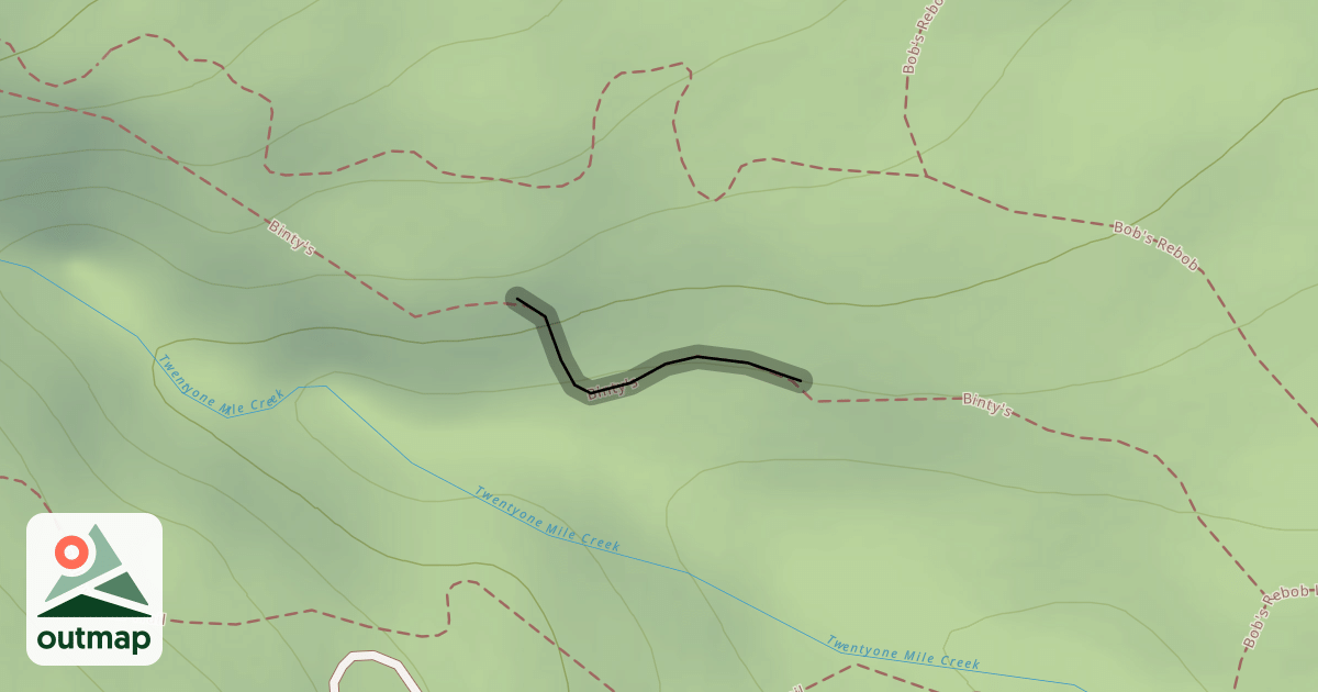 Map of Binty's