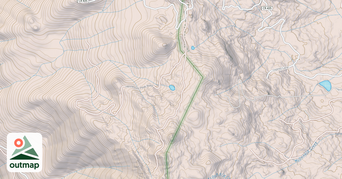 Map of CASTLE ROCK