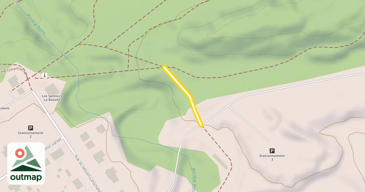 Map of Accès stationnement #3
