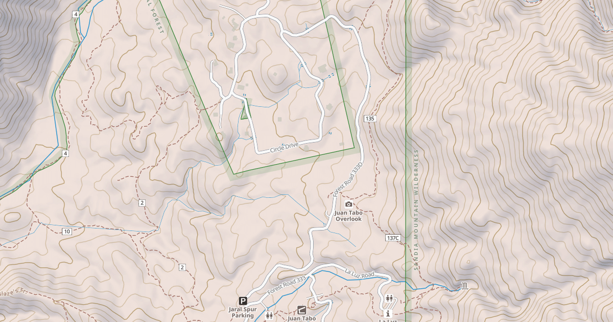 Map preview of EVERGREEN HILLS ROAD
