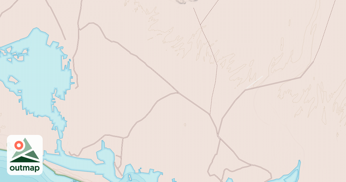 Map of Main Trail East