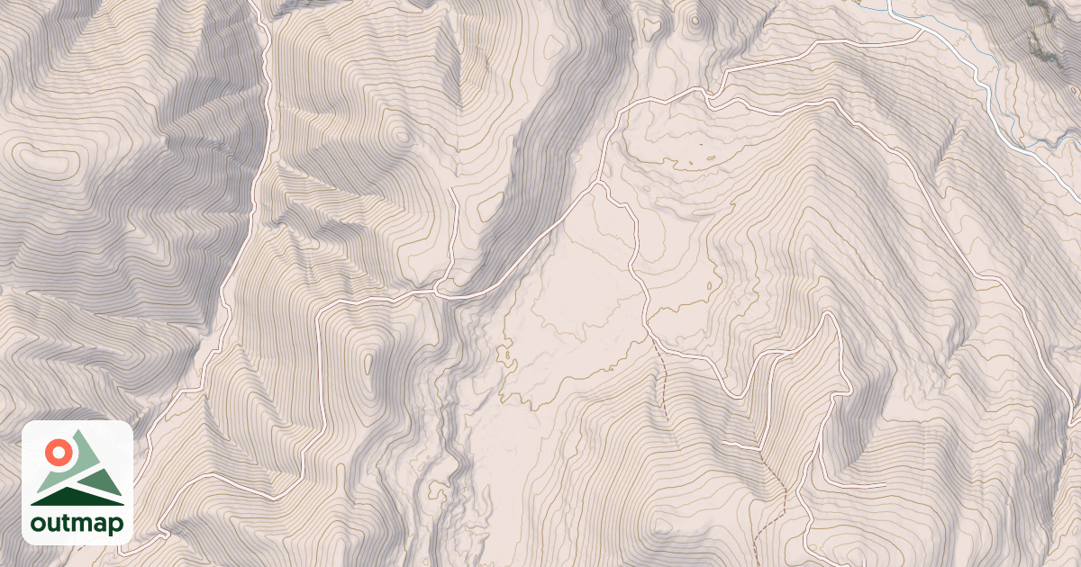 Map of GOLD HILL