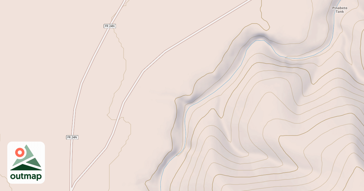 Map of USFS Motor Vehicle Use Map Roads {15F35DC3-9703-4D11-A743-C8536E0541C0}