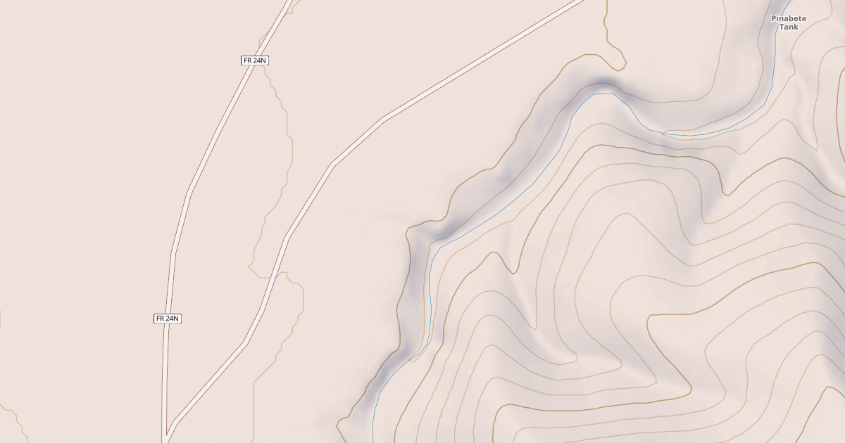 Map preview of USFS Motor Vehicle Use Map Roads {15F35DC3-9703-4D11-A743-C8536E0541C0}