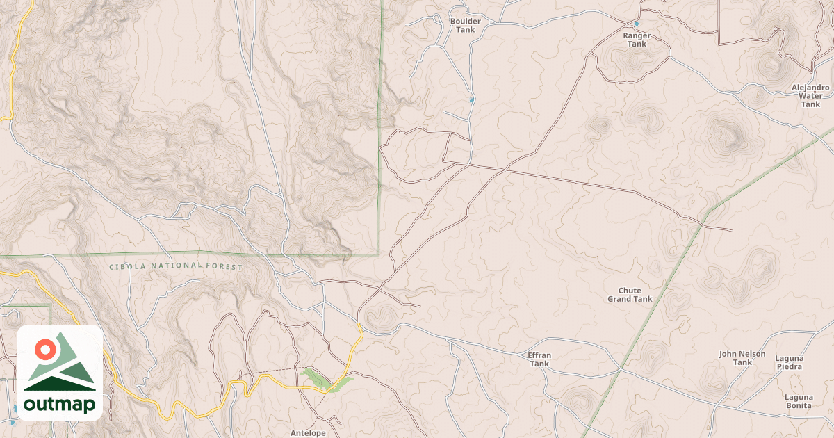 Map of LOBO CAN RD