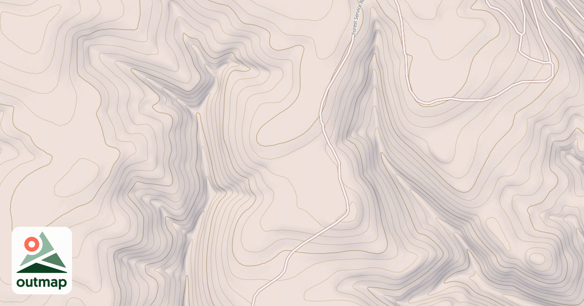 Map of LAKE CREEK