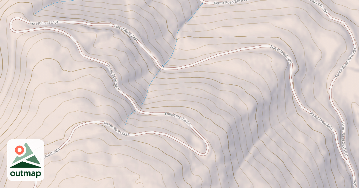 Map of DRY-COPPER CK TH CAUSEWAY