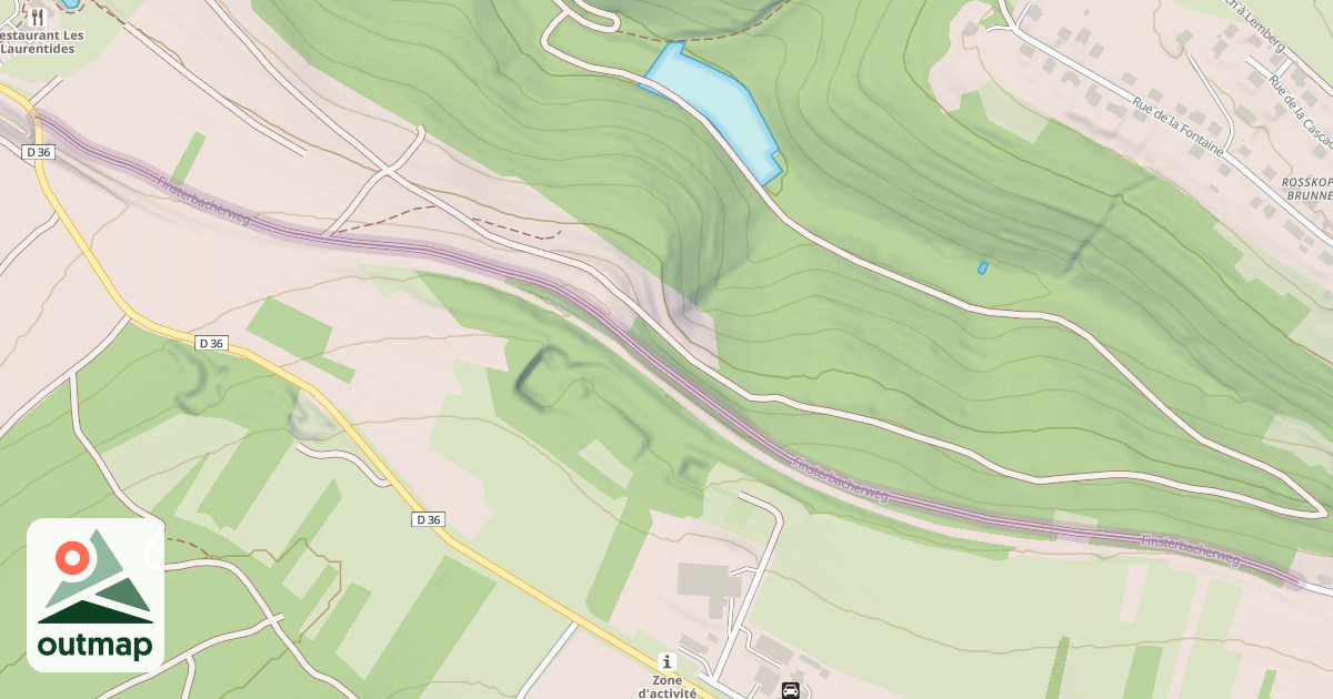 Map of Finsterbacherweg