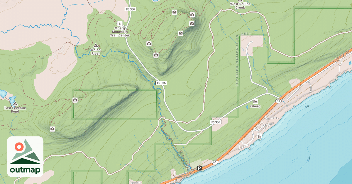 Map of CARIBOU SNOWMOBILE