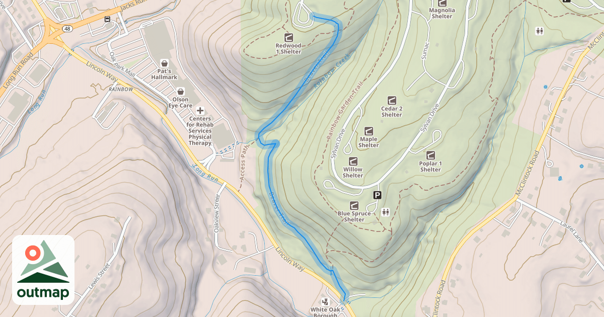 Map of Beaver Trail