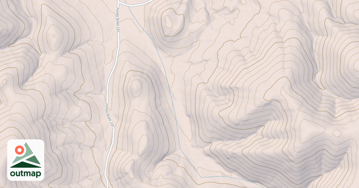 Map of USFS Motor Vehicle Use Map Roads {3F6ABCA9-FE96-4EEF-A4A1-BADEFED417D2}
