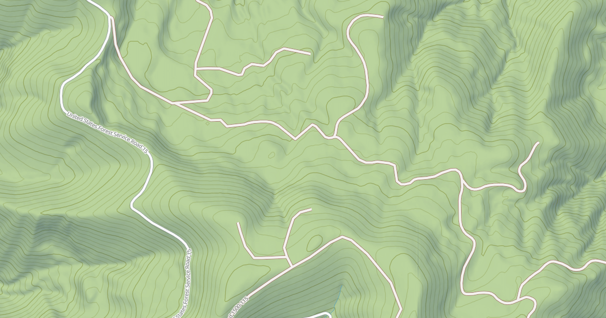Map preview of USFS Motor Vehicle Use Map Roads {3D496F60-3875-438B-983A-F10B47360232}
