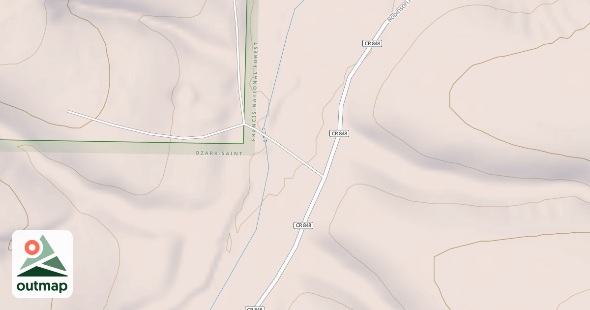 Map of USFS National Forest System Roads {C7B11F0F-7B0C-4E1B-BEE2-2E85907EC984}