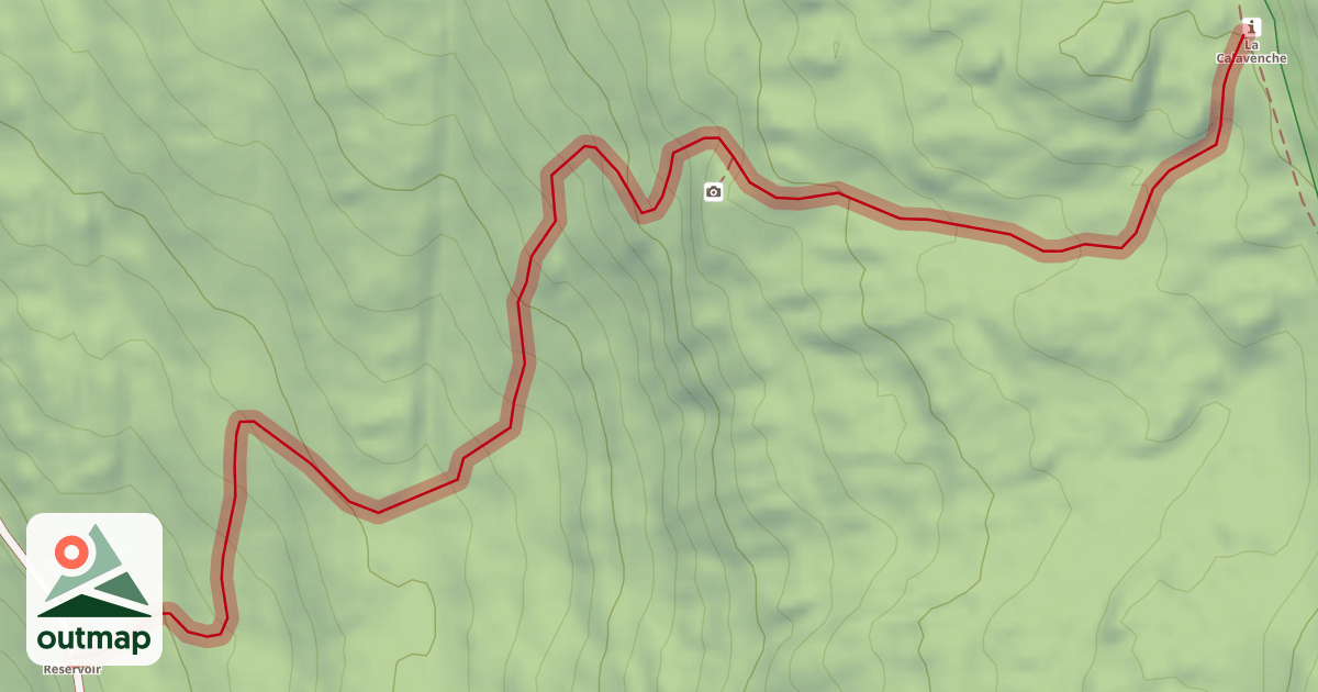 Map of La Grande Dressière