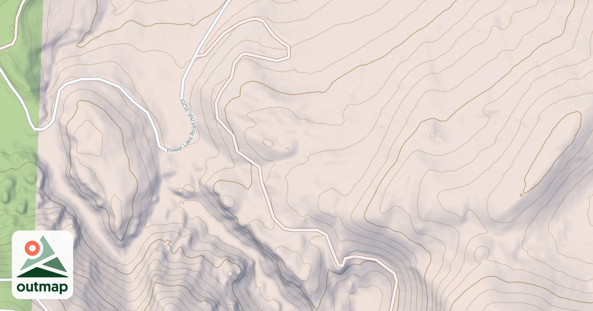 Map of USFS Motor Vehicle Use Map Roads {5975080C-24FC-423A-AD5A-64F2257BDBBB}